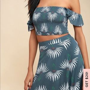 LULUS 👗 2 piece maxi dress